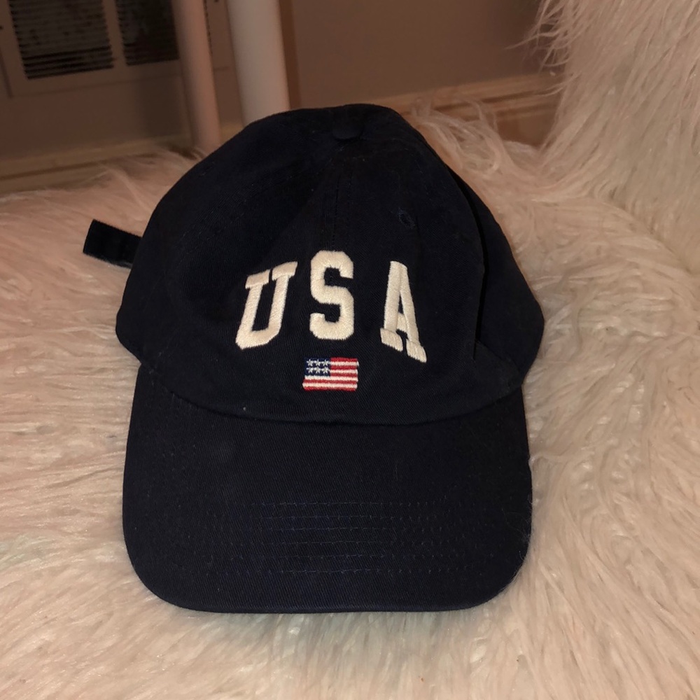 Brandy USA Hat Navy Blue